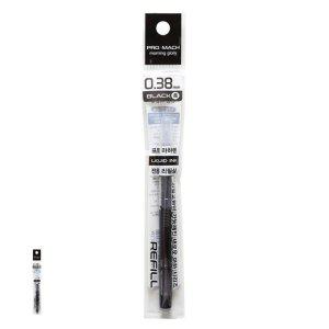 각인 고급볼펜 선물 수성펜 프로마하 0.38mm 흑색 리필 12입 1박스 필기구 볼펜 문구