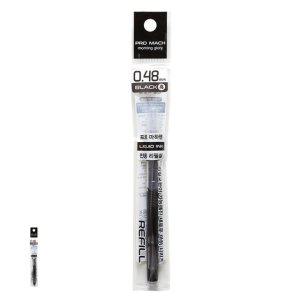 각인 고급볼펜 선물 수성펜 프로마하 0.48mm 흑색 리필 12입 1박스 필기구 볼펜 문구