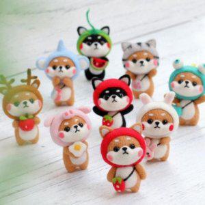 양모펠트 만들기 DIY 키트 공예 니들펠트 펠트 세트