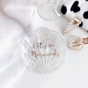 악세서리 트레이 인센스콘 향받침 홀더 오팔 조개 향