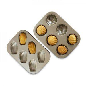 마들렌틀 제과제빵 몰드 베이킹도구 6구 팬 홈베이킹