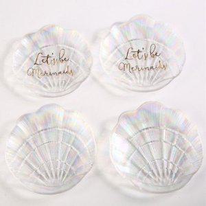 조개 악세서리 트레이 인센스 오팔 향피우기 콘 홀더