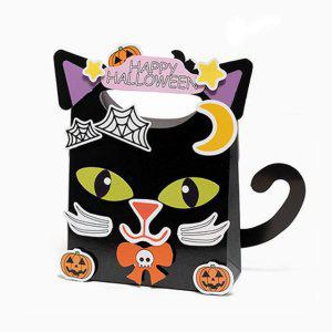 할로윈가방 사탕바구니 할로윈파티 검은고양이 할