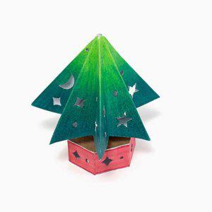 무드등 종이집 종이무드등 종이 눈덮인집 크리스