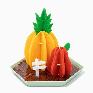 자연기화식 펠트가습기 방과후 파인애플 가습기