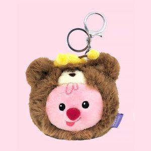 곰 캐릭터키링 인형열쇠고리 잔망루피 가방인형장