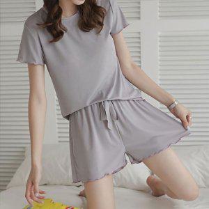 시원한 파자마파티 체크잠옷 실크잠옷 원피스잠옷