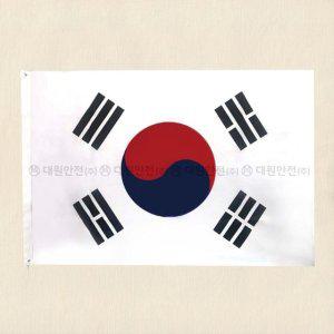 깃발태극기 국기봉 모양유지 선명한색 90 60cm
