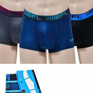 컬러 펜티 언더웨어 드로즈 레터링 BFL 사각