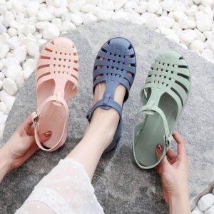 우먼 밴드스트랩 5 서머여행지 말랑함 풋웨어 비치샌들 라이트웨이트 이지 이지캐주얼