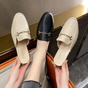 데일리룩 코지 바이데일리웨어 캐주얼로퍼 여성뮬 데일리뮬 미끄럼방지 방지뮬 방수뮬 패션슈즈 브리더블