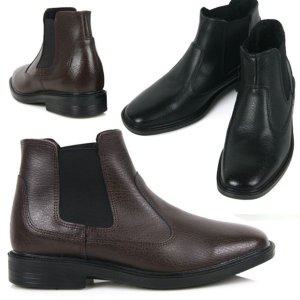 메이드인코리아 천연가죽 모던 맨즈 퍼부츠 퍼안감부츠방한신발 밀리