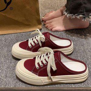 캐릭터감성 여성용 패션스타일 운동화단정한 뮬화 여성로퍼 여자로퍼 이지 홈슬리퍼 블로퍼뮬