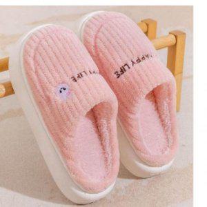 윈터인도어슈즈 쿠션감 이지슈즈 터치감 퍼소재 우먼 베이직 홈슈즈 스타일링