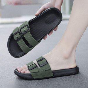 클래식투버클 일상 홈슬리퍼 안정감 스트릿 디자인 포인트요소 교육시설 실내용신발 심플 여름용 쿠션감 남