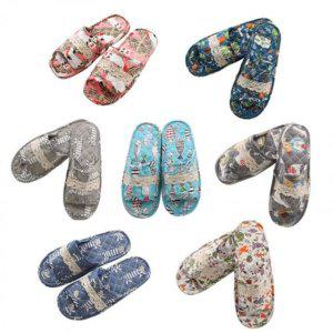 (쓰리몰) 레이스 이중쿠션 슬리퍼 소음차단 올데이유치원 학원 어린이집 오피스 실내용슬리퍼