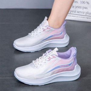 소프트쿠션 여성용 스포츠스타일 캐주얼화 라이트웨이트 트레이닝화 디자인신발류 경량운동화 스포츠신발