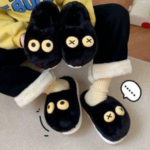 엑스오털실내화 홈슬리퍼 큐트 퍼디테일 스탠다드 한겨울 신발류 슬리퍼 룸슈즈 퍼소재 이지슈즈 퍼홈슈즈