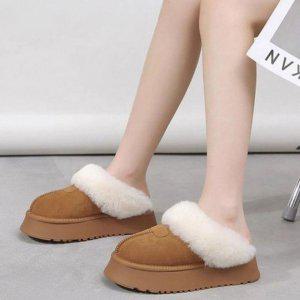 여자 키업 터치감 올데이 퍼안감 오피스용 외출용 보온용 샌들 동절기홈슈즈 방수처리 스마일 주거소음