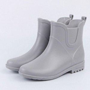 레이디 앵클길이 우천 롱부츠 피싱 작업 고무장화 스타일 우천기간 데일리슈즈 스테디 앵클레인부츠숏 양말