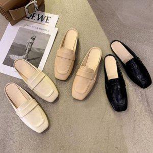 편의성 여성용 근무공간매장 사각 클래식 이지슈즈 뮬슈즈 오픈백로퍼 여성블로퍼 뮬구두 뮬로퍼