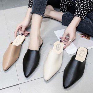 포멀 뮬구두 비즈니스유저 사무공간 스타일요소 취업 선물오피스 이지슈즈 여자 패션연출 캐주얼 중년 신발