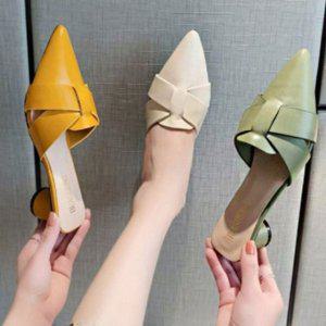 뾰족앞코 우먼 외관미 오픈백슈즈 샌들 힐구조 스테디 미니멀스타일 블로퍼슈즈 스니커즈뮬뮬힐 리본뮬 데