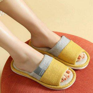 캐주얼 마소재 홈슈즈실내화 착화쿠션 쿠션감 240mm