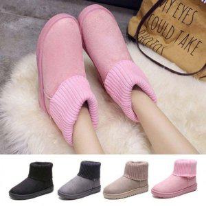 모던 핑크색 퍼슈즈류 따듯한 윈터 시점각도 롱부츠 여자 워크부츠 윈터부츠 롱부츠화부티 패딩디자인 앵클