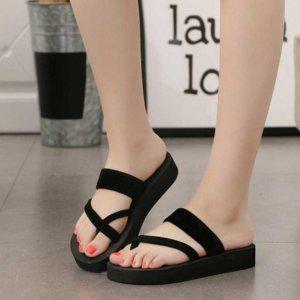 조절스트랩 슬리퍼쪼리 빅사 레이디 실내화 씨사이드 조리형샌들 여성통굽샌달 스트랩쪼리 끈샌들 캐주얼