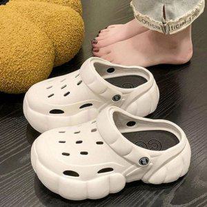 내추럴 여성용 썸머시즌 힐업 플랫굽 클래식 실내화 레이디 이지슈즈 웨지힐 조절스트랩 스탠다드여성쪼리