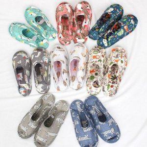 (쓰리몰) 상급올데이 면실내화 6종세트 (랜덤발송)