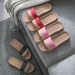 저소음 통기성좋은 컴포트 투톤 왕골슬리퍼룸슈즈 단체슬리퍼 펜션슬리퍼 학원 스쿨 슬리퍼 샌들