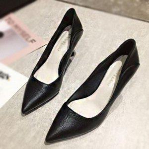 단순미 스탠다드 스틸 레토 힐슈즈 드레스슈즈 레이디 7cm 여성용품 데일리슈즈 슬링백구두 데일리슈즈통굽