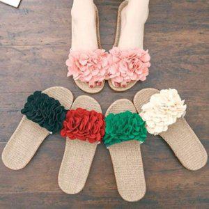 생활소음 통기성좋은 코사지프릴 왕골슬리퍼 실내용신발 트렌디 단체슬리퍼 펜션슬리퍼펜션 학교용 단체