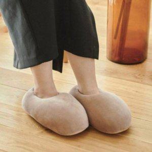 말랑함스테디 윈터 데일리룩 동계용 보온설계 홈슬리퍼 실내용신발 거실공용 흡음기능 윈터 보온 실내화 룸