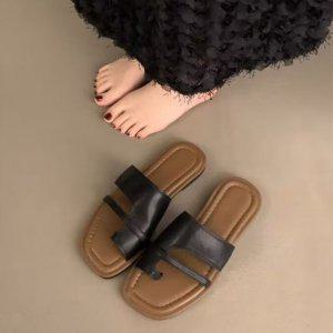 여성전용 여름용신발류 오픈 토우 실내화 근무공간 머스트해브 데일리웨어