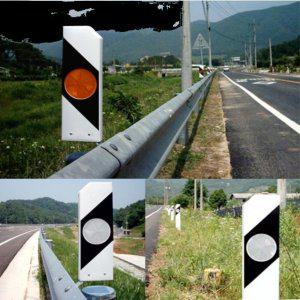 갓길표시봉 표준형 가드레일용 W50 L120 H400