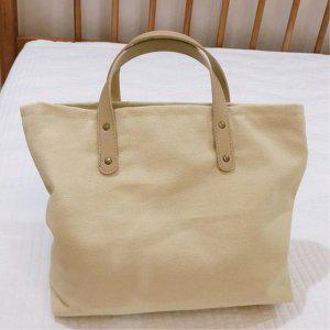 캐주얼 심플 미니 에코토트백