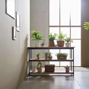 철제 슬림 화분정리대 800 다용도 다육이 선반 테이블