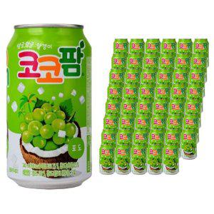 해태 코코팜 포도 340ml x 48(24캔 2박스)