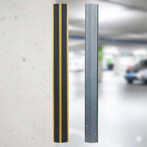 모서리보호대 사각기둥 커브가드 반사지 철판 앙카포함