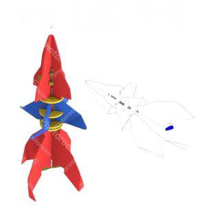 과학놀이 다빈치 전동로켓 로켓 크리스마스 초등