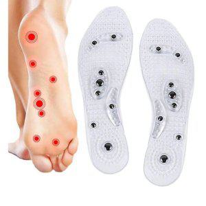 지압 깔창 자석 잘라쓰는 발보호 기능성 실리콘