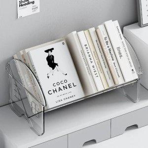 깔끔한 인테리어 투명 아크릴 책꽂이