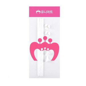 풍선 유니아트 유아미술 막대캡 공예 미술놀이