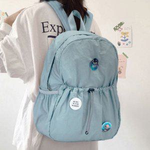 데일리 학생백팩 포켓 멀티백팩 뱃지 남성백팩