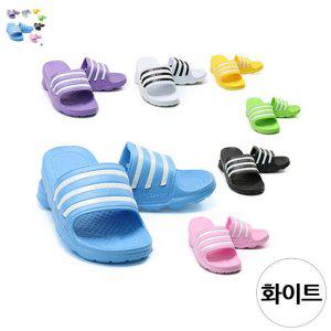 사무실슬리퍼 쪼리 여성 여름 건강 실내건강실내화 삼선 EVA 슬리퍼 화이트 택1