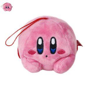 열쇠고리 자동차키홀더 가죽 자동차 인형키링 별의커비 궁금 인형 가방고리 11cm