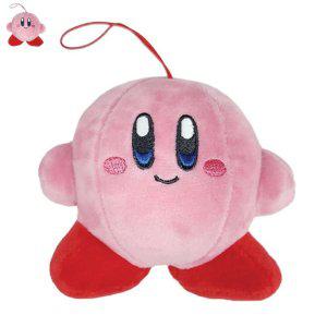 열쇠고리 자동차키홀더 가죽 자동차 인형키링 별의커비 스탠딩 인형 가방고리 11cm